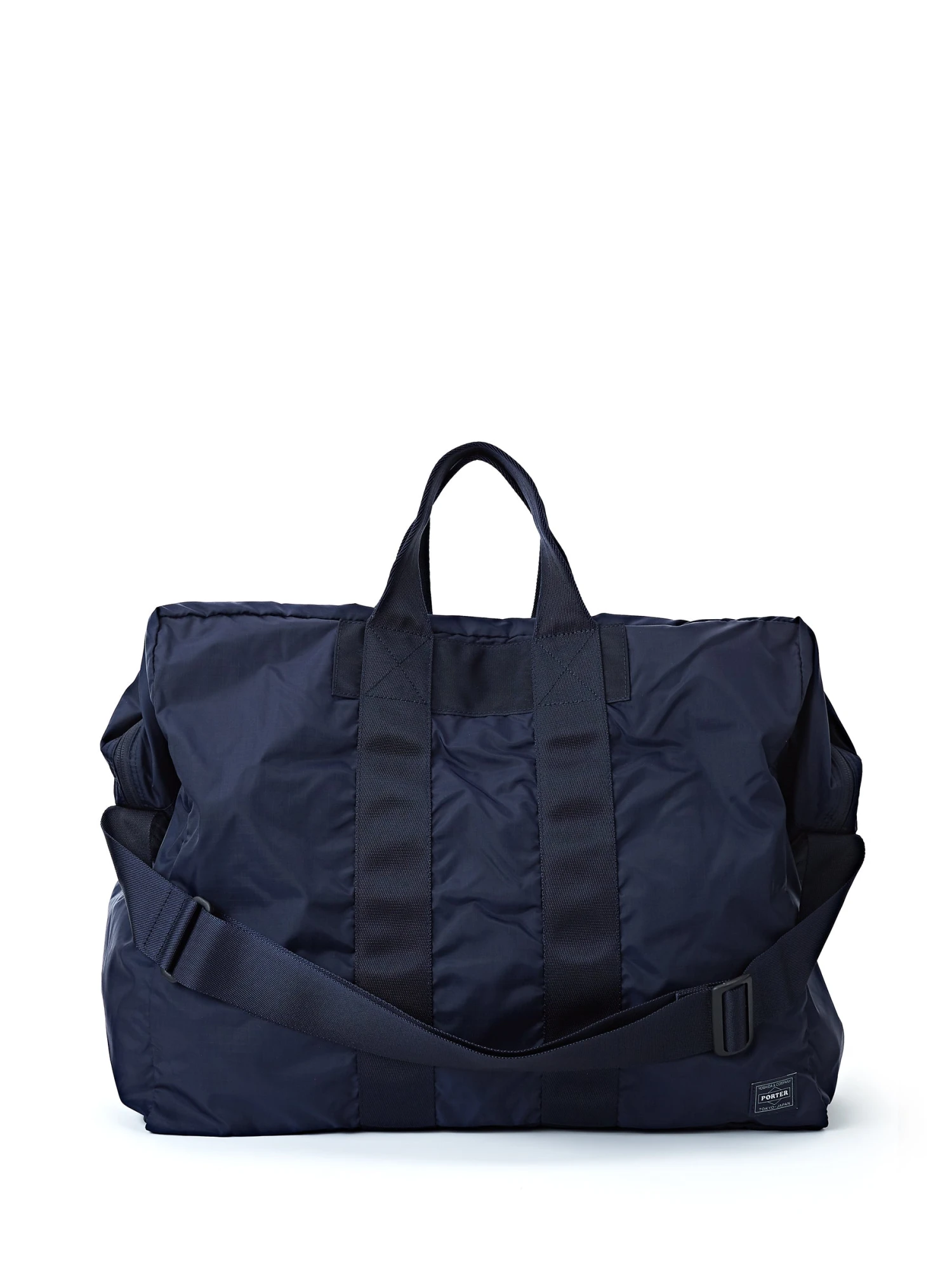 Porter-Yoshida & Co 2-way Flex Duffle Bag Navy 3 Porter-Yoshida & Co 2-way Flex Duffle Bag Navy
